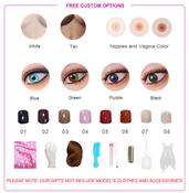 163cm Real Full Silicone Fat Sex Doll Japanese Sexy Toys For Men Big Breast Big Ass Adult Love Doll Realistic Oral Vagina Anal by AUTOMATICWOMAN